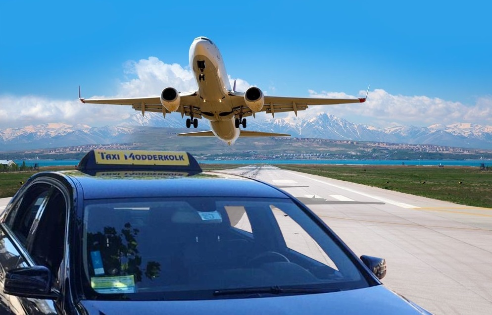 Taxi with plane